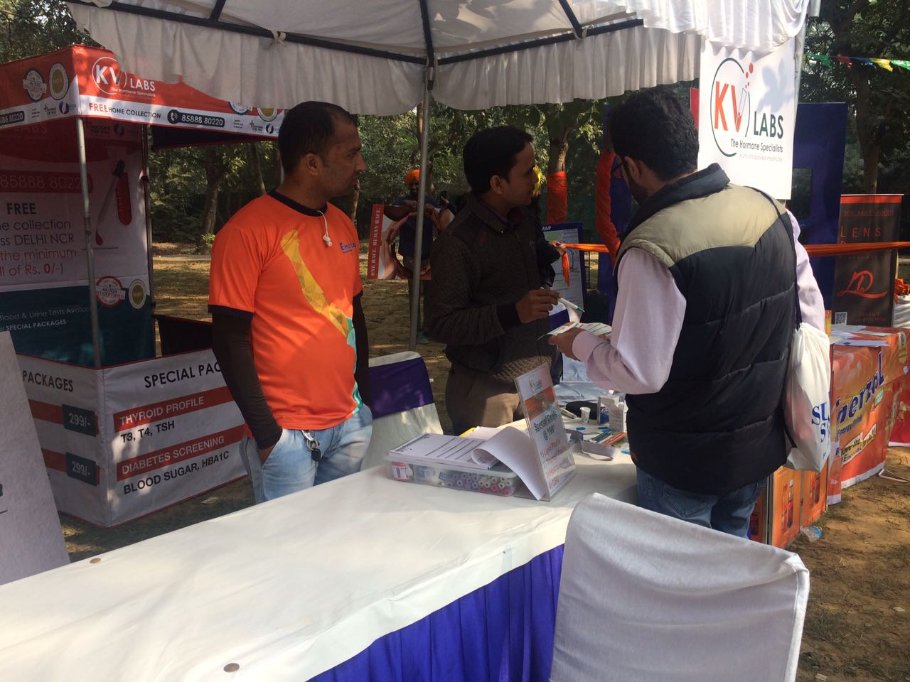 KV Labs participated in expo by Super Sikh Run